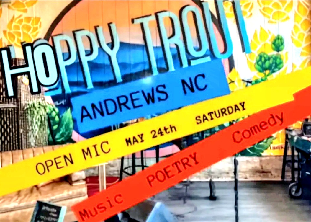 <p>It’s shaping up to be a beautiful day in Andrews, North Carolina — and what better way to make the most of it than with great food, cold brews, and amazing local talent?<br>🍻 Let’s kick things off with Hoppy Hour from 2–5 PM — where you get 20% off ALL appetizers! That’s right, just to name a few…<br>🔥 Jalapeño Poppers with just the right kick<br>🔥 Brick Oven Cheese Bread, bubbling with flavor<br>🔥 Our Split Top Pretzel served with creamy beer cheese<br>🔥 And the local favorite — Homemade Hummus so good, you’ll want to lick the plate<br>This is the kind of snack spread that pairs perfectly with a pint. 🍺<br>🎤 Then starting at 5:30 PM… it’s the event you’ve all been waiting for: OPEN MIC NIGHT!<br>Bring your vocals, your guitar, your spoken word, your banjo, your triangle — whatever you’ve got, bring it.<br>Whether you’re performing or just soaking up the incredible local talent, this night always brings the energy. Come early — it gets packed!<br>💥 The stage is yours. The beer is cold. The apps are hot. Let’s make it a night to remember.<br>📍 See you soon at The Hoppy Trout!</p>