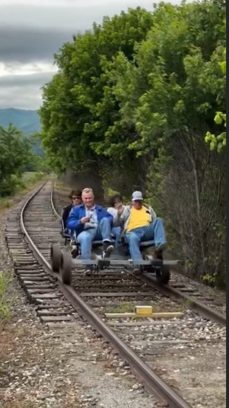 <p><strong>Give Dad a Scenic Ride Father’s Day</strong></p><p>Father’s Day lands on Sunday, June 15th, and it’s approaching faster than you think! 🌄 If you’re looking for a unique and memorable way to celebrate, why not treat Dad to an unforgettable RailBike tour through the beautiful mountains of Andrews, NC?</p><p>Our Father’s Day Sunday rides still have a few openings available at:</p><p>🕗 8:30 AM</p><p>🕦 11:30 AM</p><p>🕒 3:00 PM</p><p>Weekend tours tend to fill up quickly this time of year — so we recommend planning ahead and reserving your seats today. 🚲</p><p>Whether Dad’s an outdoor enthusiast or just loves quality time with family, this adventure is a perfect way to celebrate the day together. You’ll ride through scenic valleys, past rivers and forests, and even cross historic bridges on North Carolina’s first RailBike tour.</p><p>📍Book now at <a href="https://andrewsvalleyrailtours.com/">AndrewsValleyRailTours.com</a></p><p>Let’s make this Father’s Day one for the books! 🎁👨‍👧‍👦&nbsp;</p>